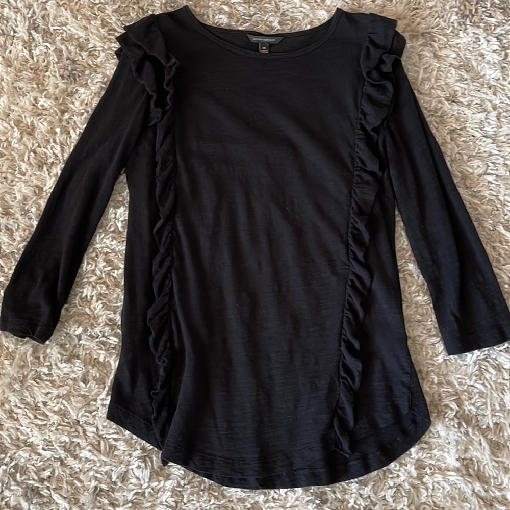 Banana Republic women’s long sleeve with ruffles
